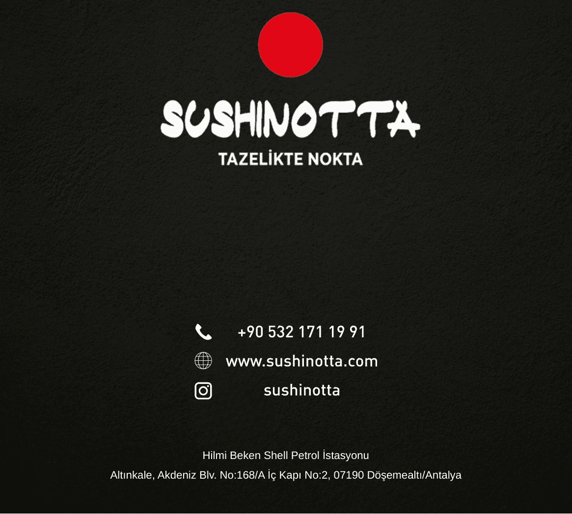 Sushinotta Hakkımızda